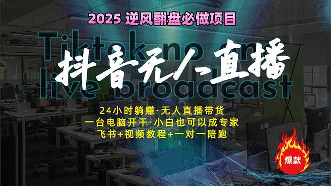 （14539期）抖音无人直播新风口：轻松实现睡后收入，一人管理多设备，24小时不间断…-创客空间